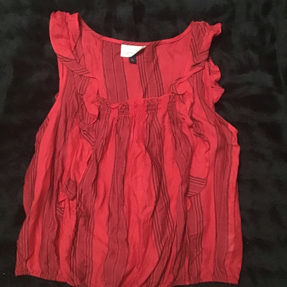 Universal Thread Printed Ruffle Blouse - Picture 2 of 5
